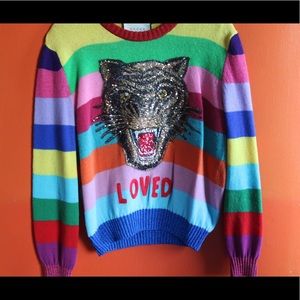 Gucci Embellished Sweater Authentic